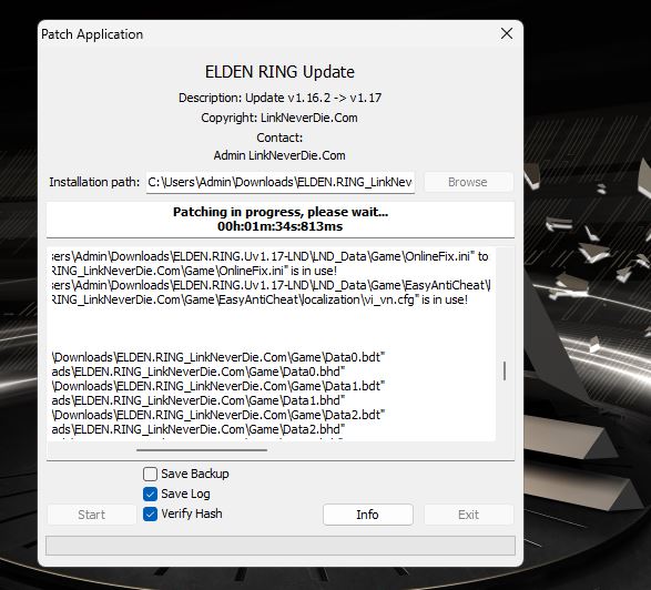 Lỗi upd 1.17 elden ring Lỗi upd 1.17 elden ring