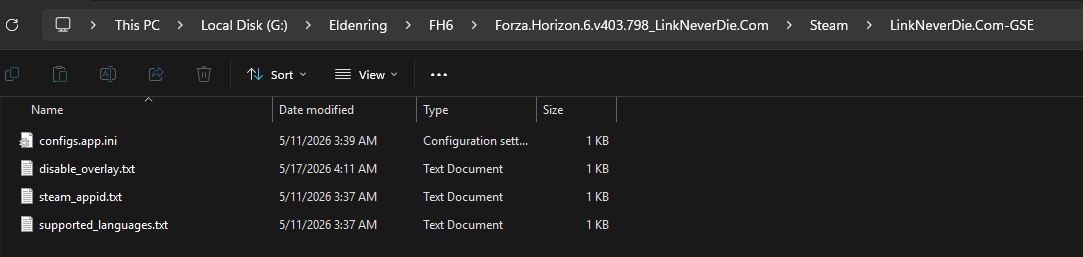 Lỗi cập nhật Forza Horizon 6 v403 >> v420