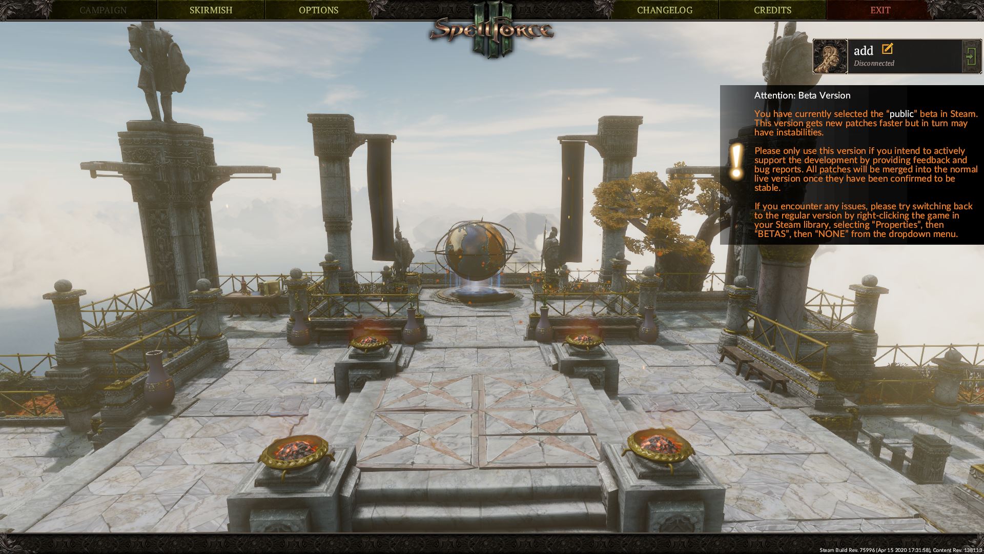 SpellForce 3: Soul Harvest v1.05.01 + Online không chơi được campaign SpellForce 3: Soul Harvest v1.05.01 + Online không chơi được campaign
