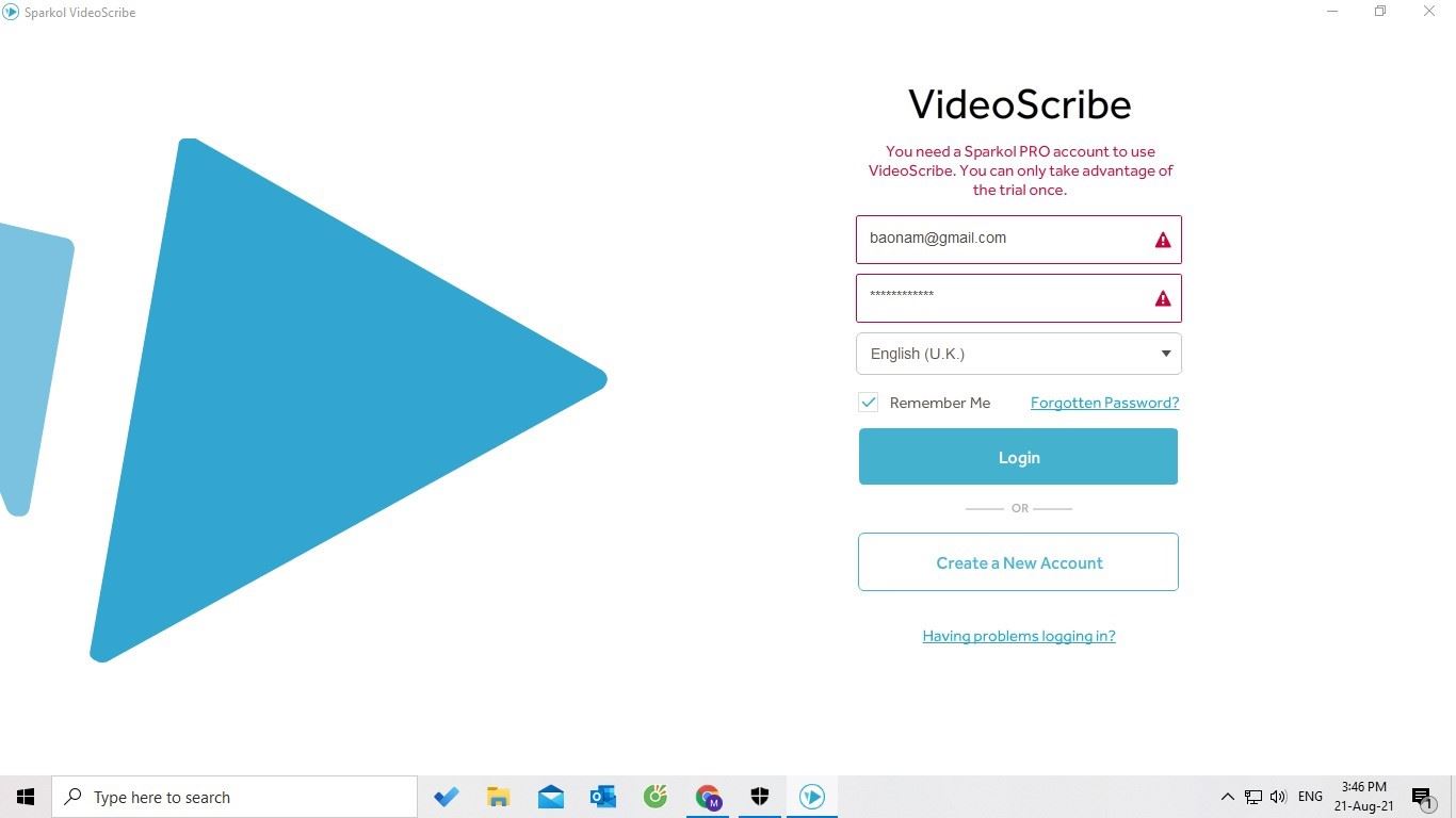 Cr@ck phần mềm Videoscribe không thành công Cr@ck phần mềm Videoscribe không thành công