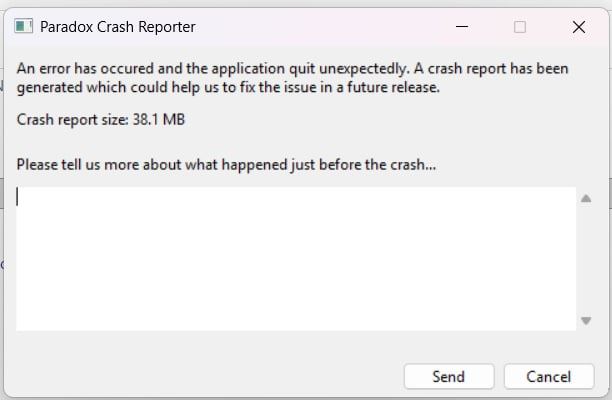 lỗi game khi mở lên