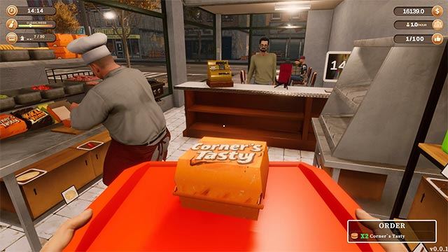 Corner Kitchen Fast Food Simulator