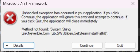 Lỗi .Net FrameWork dù đã cài bản fix game Dark Soul 3 Lỗi .Net FrameWork dù đã cài bản fix game Dark Soul 3