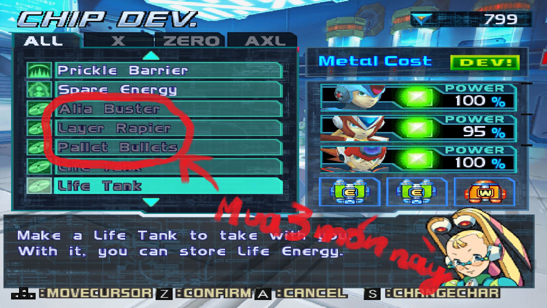 [Megaman X Legacy Collection 2] Lấy tất cả đồ đạc, áo giáp, unlock nhân vật trong Megaman X8