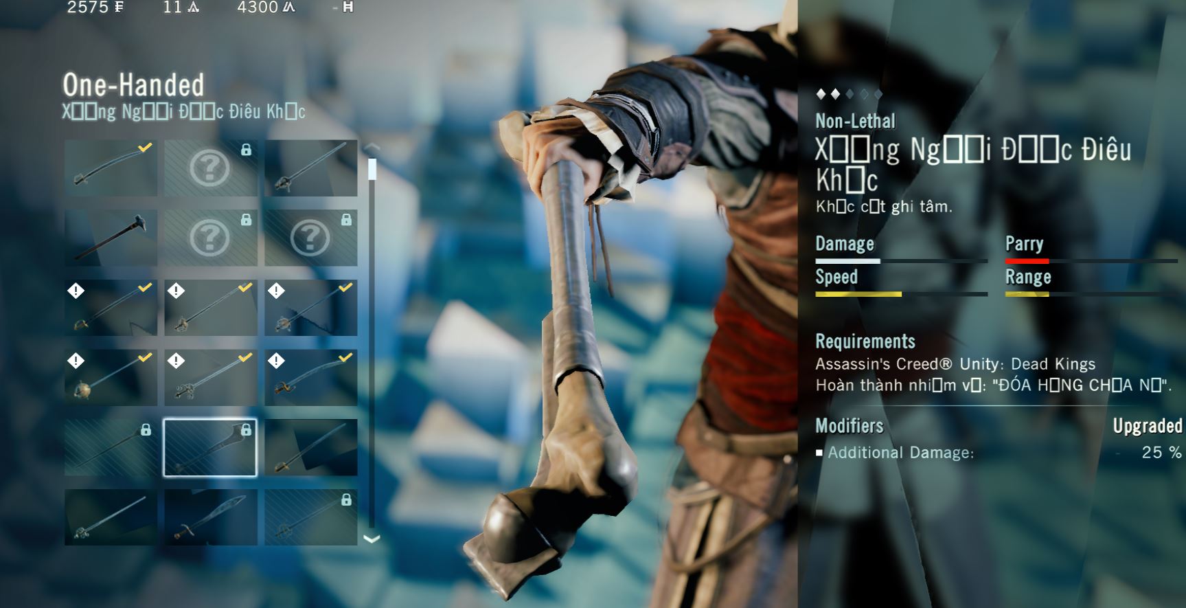 Assassin's Creed Unity không việt hóa được