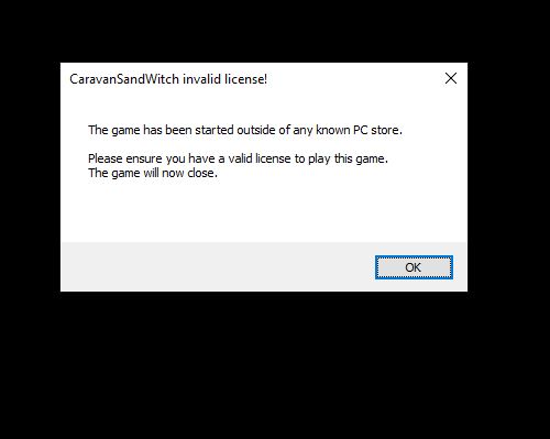 CarravanSandWitch invalid license CarravanSandWitch invalid license