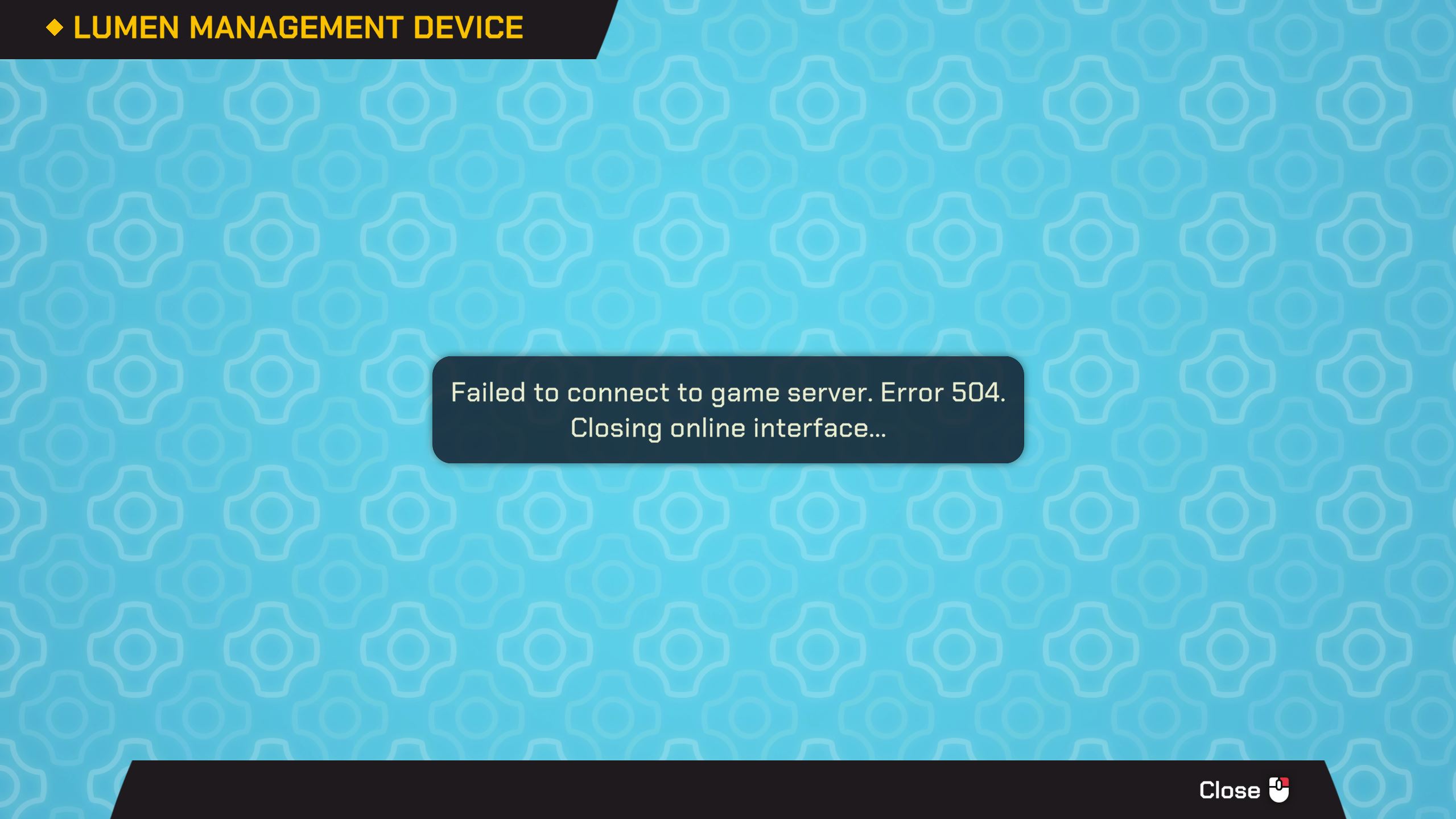 lỗi Failed to connect to game server lỗi Failed to connect to game server