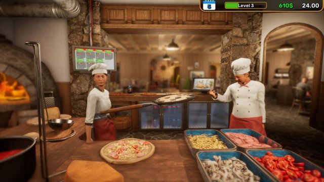 Pizza House Simulator