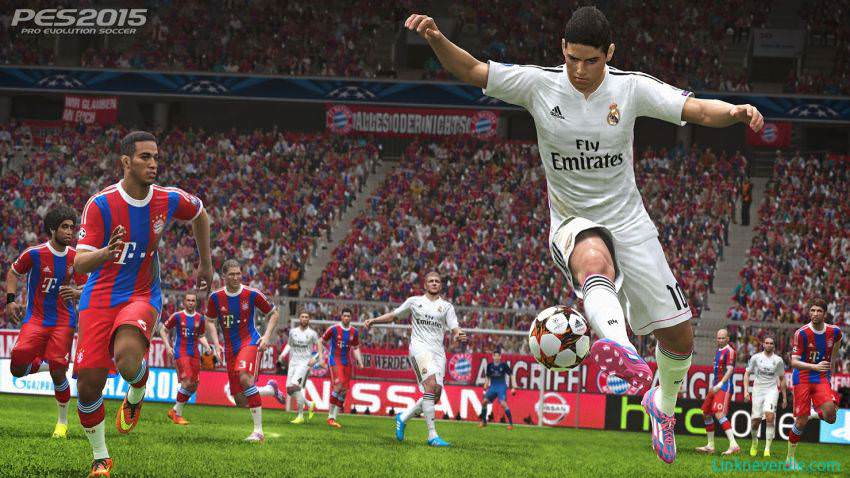 Hình ảnh trong game PES 2015 (screenshot)