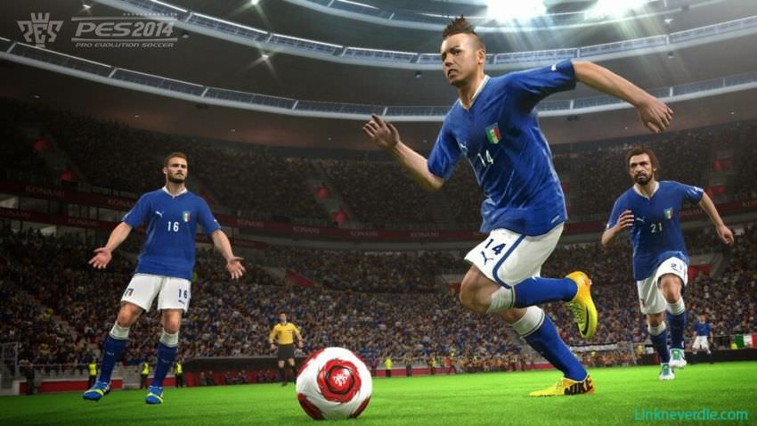 Hình ảnh trong game PES 2014 (screenshot)