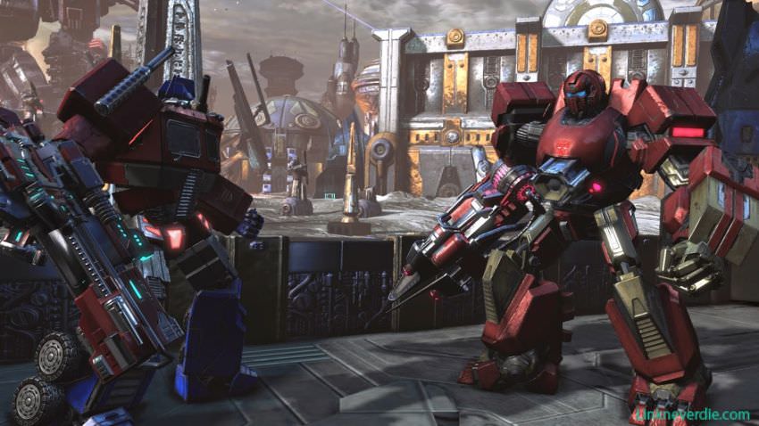 Hình ảnh trong game Transformers Fall of Cybertron (screenshot)