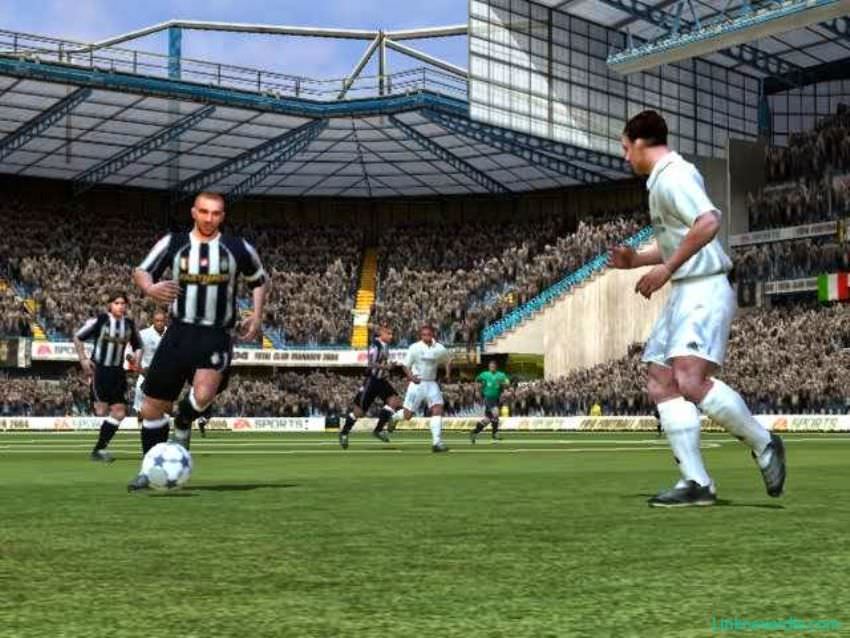 Hình ảnh trong game FIFA 2004 (screenshot)