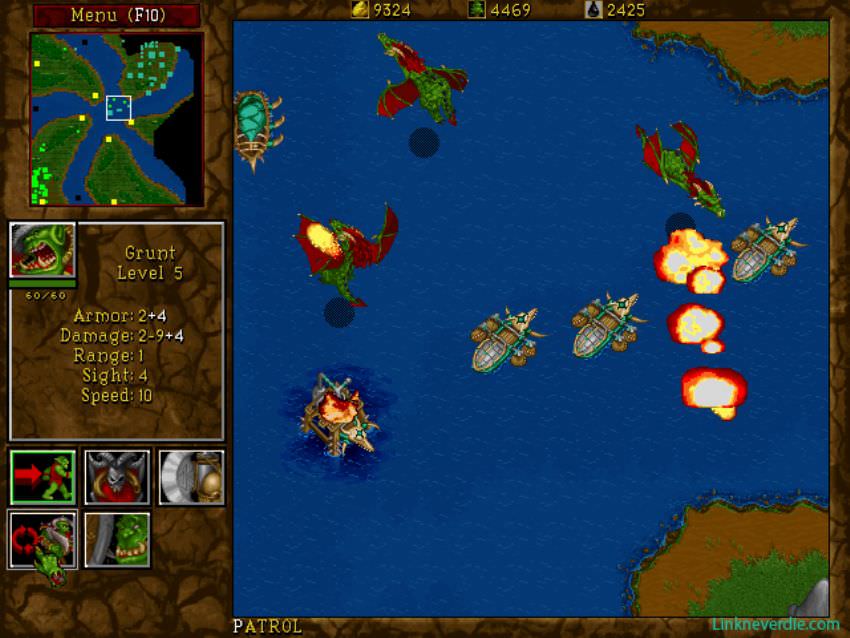 Hình ảnh trong game Warcraft 2: Tides of Darkness (screenshot)