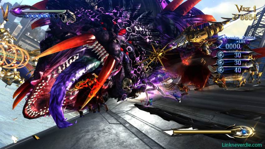 Hình ảnh trong game Bayonetta 2 (screenshot)