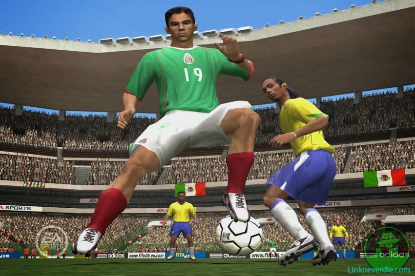 Hình ảnh trong game FIFA 06 (screenshot)