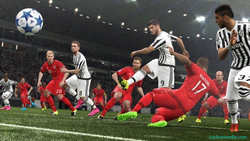 Hình ảnh trong game PES 2016 (screenshot)