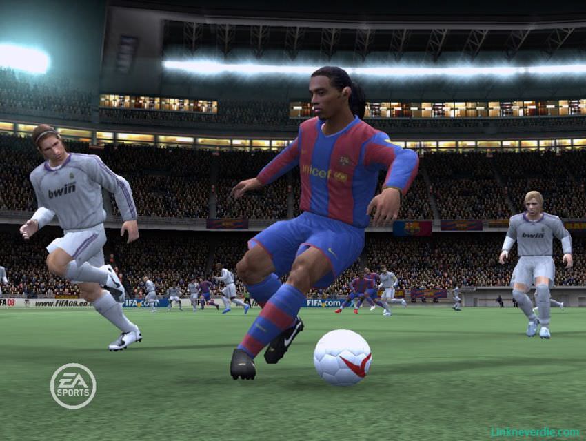 Hình ảnh trong game FIFA 08 (screenshot)