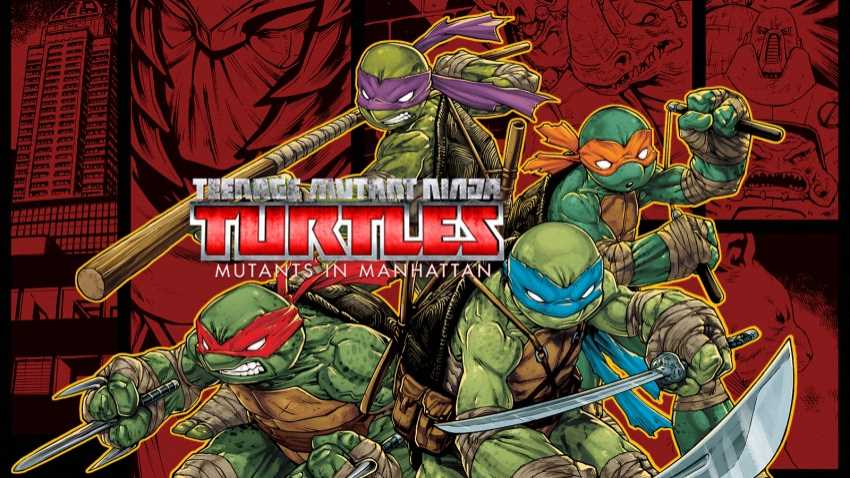 Teenage Mutant Ninja Turtles: Mutants in Manhattan cover