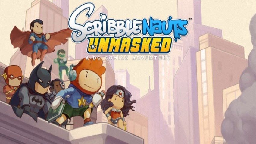 Scribblenauts Unmasked A DC Comics Adventure cover