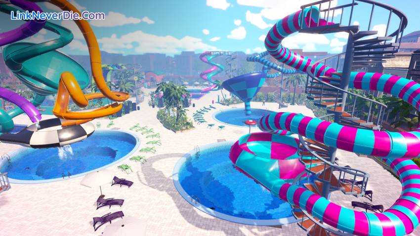 Hình ảnh trong game Waterpark Simulator (screenshot) Hình ảnh trong game Waterpark Simulator (screenshot)