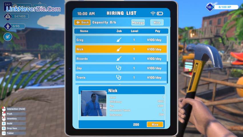 Hình ảnh trong game Waterpark Simulator (screenshot) Hình ảnh trong game Waterpark Simulator (screenshot)