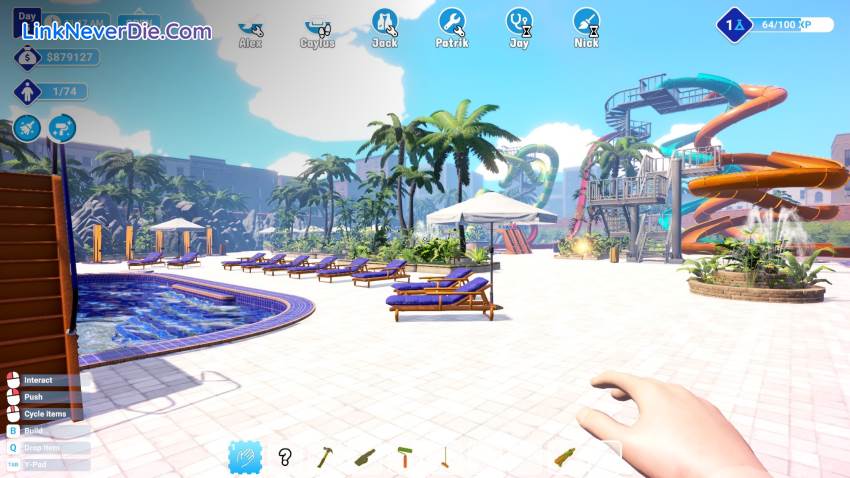 Hình ảnh trong game Waterpark Simulator (screenshot) Hình ảnh trong game Waterpark Simulator (screenshot)