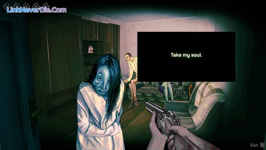 Hình ảnh trong game No, I'm not a Human (screenshot)