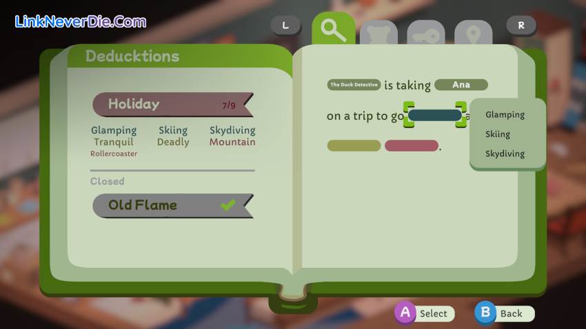Hình ảnh trong game Duck Detective: The Ghost of Glamping (screenshot) Hình ảnh trong game Duck Detective: The Ghost of Glamping (screenshot)