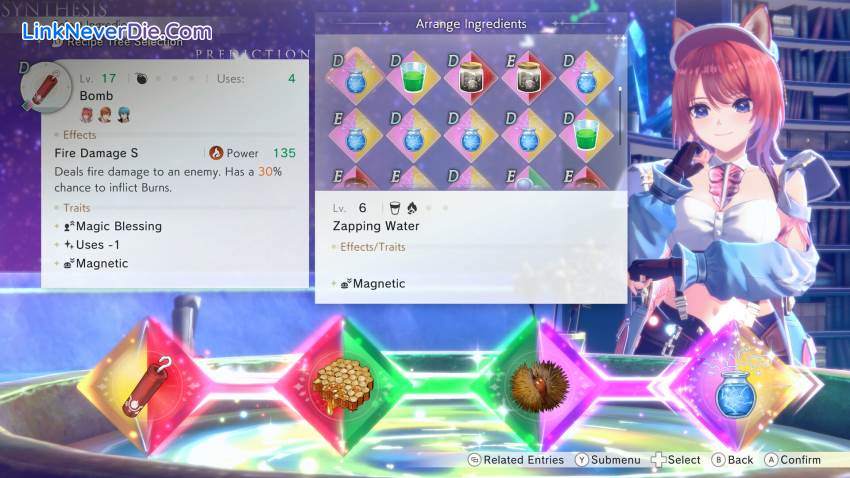 Hình ảnh trong game Atelier Resleriana: The Red Alchemist & the White Guardian (screenshot) Hình ảnh trong game Atelier Resleriana: The Red Alchemist & the White Guardian (screenshot)