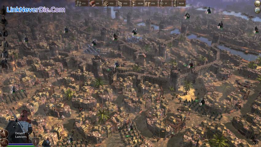 Hình ảnh trong game Knights of the Crusades (screenshot)