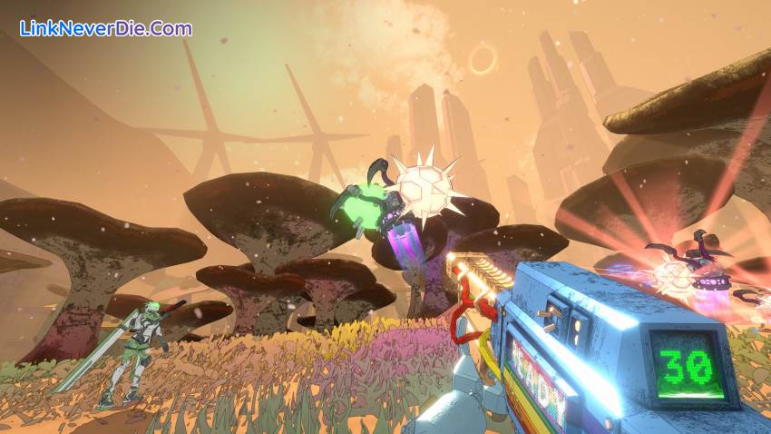 Hình ảnh trong game Mycopunk (screenshot)