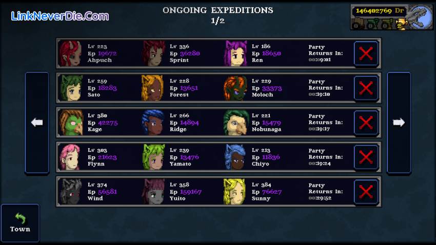 Hình ảnh trong game Legends of Dragaea: Idle Dungeons (screenshot)