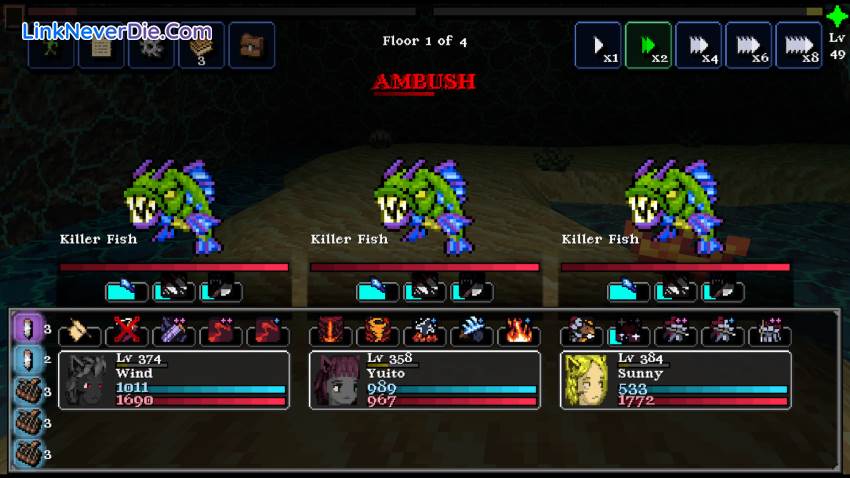 Hình ảnh trong game Legends of Dragaea: Idle Dungeons (screenshot)