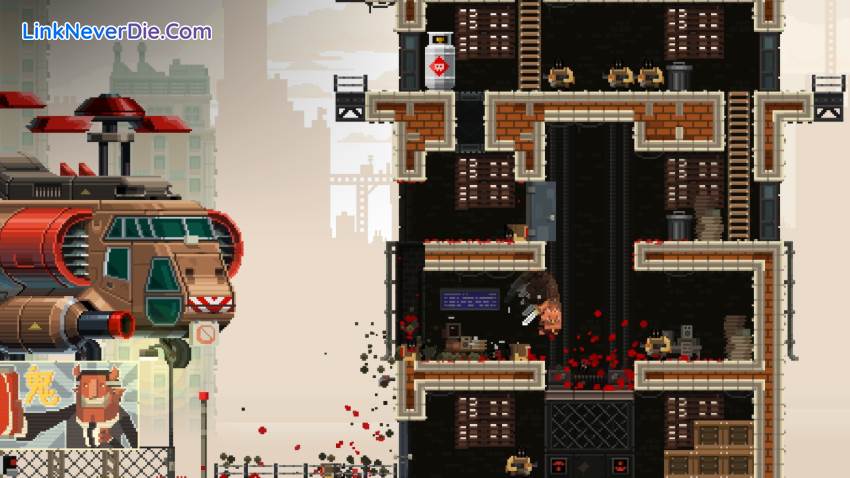 Hình ảnh trong game Broforce (screenshot)