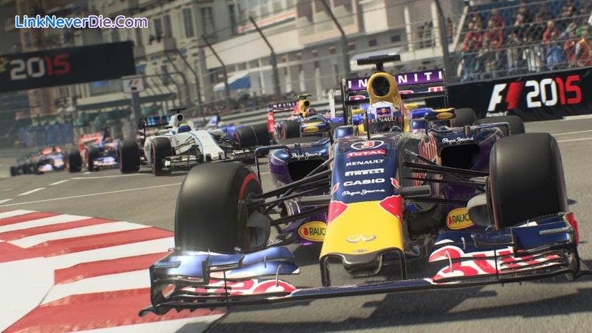 Hình ảnh trong game F1 2015 (screenshot)