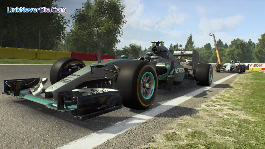 Hình ảnh trong game F1 2015 (screenshot)