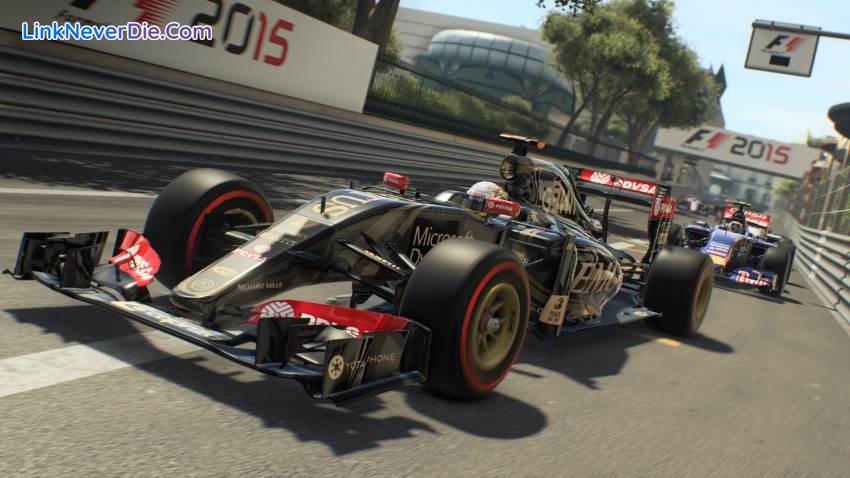 Hình ảnh trong game F1 2015 (screenshot)