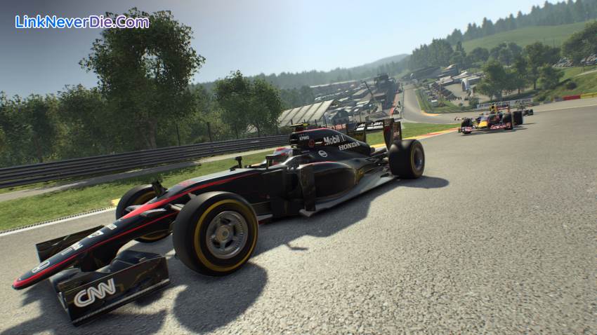 Hình ảnh trong game F1 2015 (screenshot)