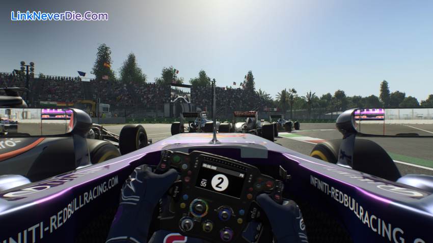 Hình ảnh trong game F1 2015 (screenshot)