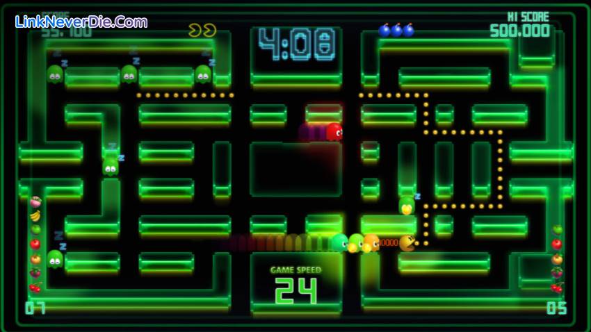 Hình ảnh trong game PAC-MAN Championship Edition DX+ (screenshot)