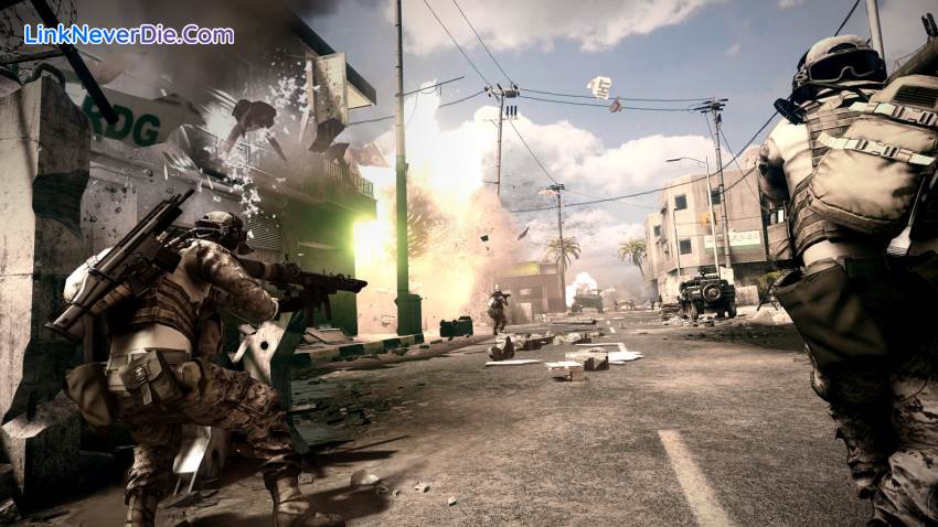 Hình ảnh trong game Battlefield 3 (screenshot)