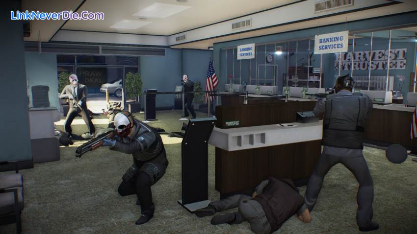 Hình ảnh trong game PAYDAY 2 (screenshot)