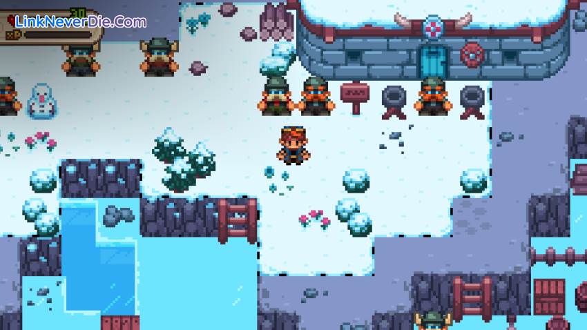 Hình ảnh trong game Evoland 2 (screenshot)