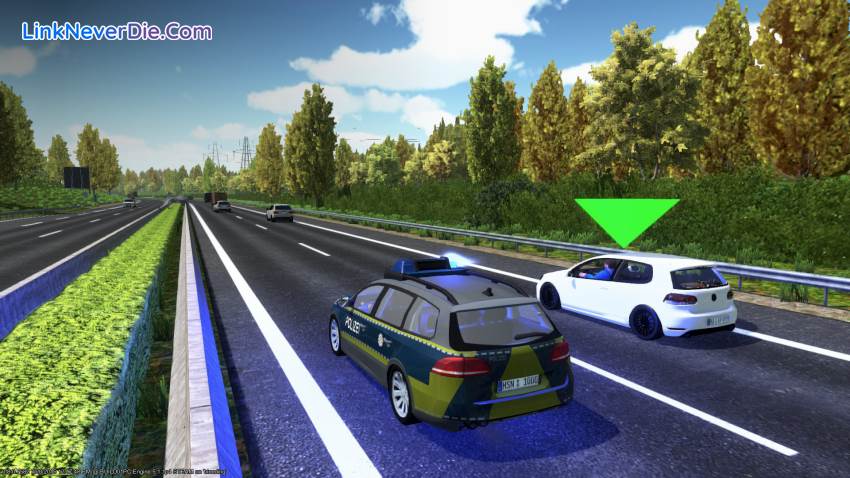 Hình ảnh trong game Autobahn Police Simulator (screenshot)