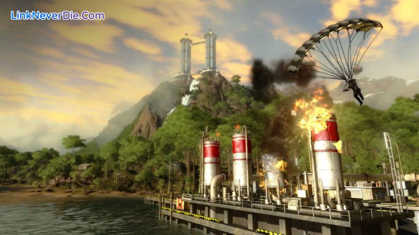 Hình ảnh trong game Just Cause 2 (screenshot)