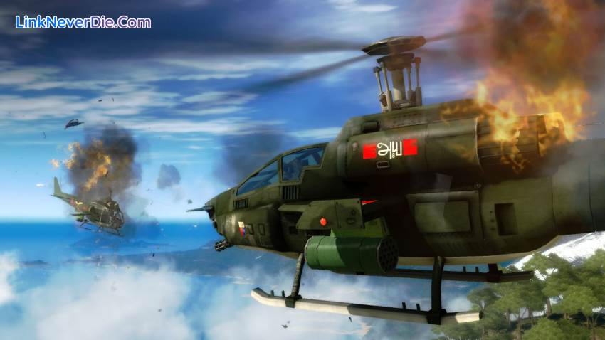 Hình ảnh trong game Just Cause 2 (screenshot)