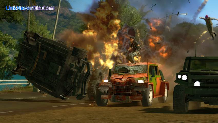 Hình ảnh trong game Just Cause 2 (screenshot)