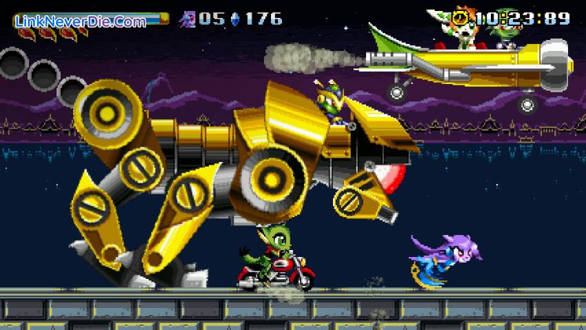 Hình ảnh trong game Freedom Planet (screenshot)