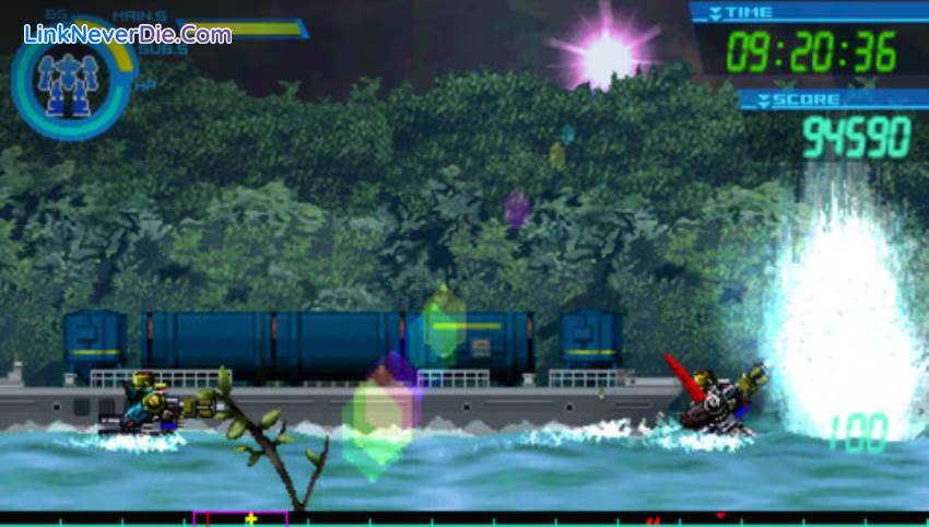 Hình ảnh trong game Gunhound EX (screenshot)