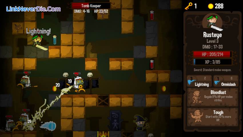 Hình ảnh trong game Vertical Drop Heroes HD (screenshot)